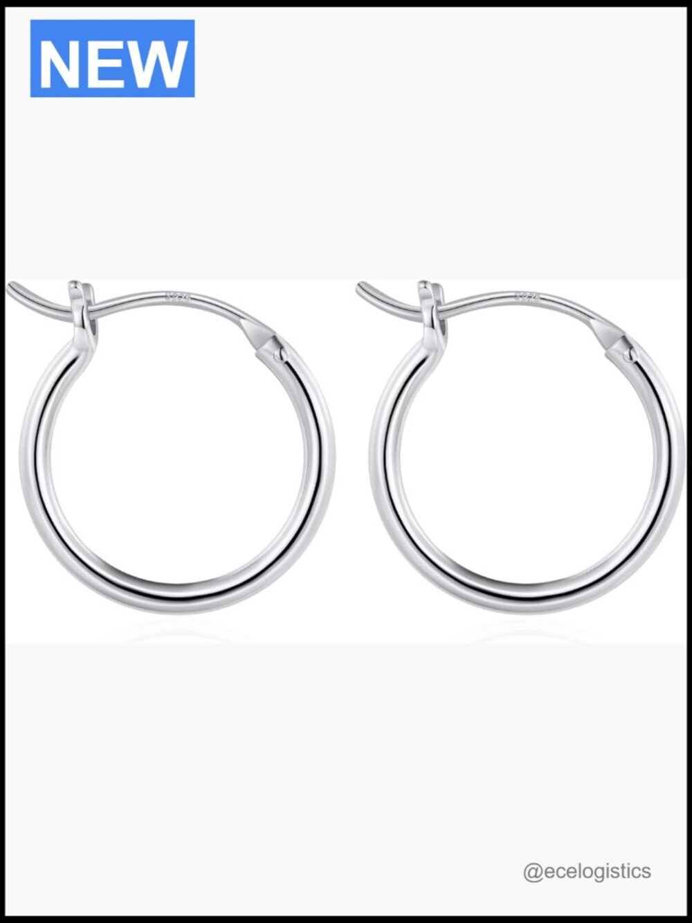 14K Gold Plated Hoop Earrings Set Hypoallergenic Sensitive Ears Lightweight